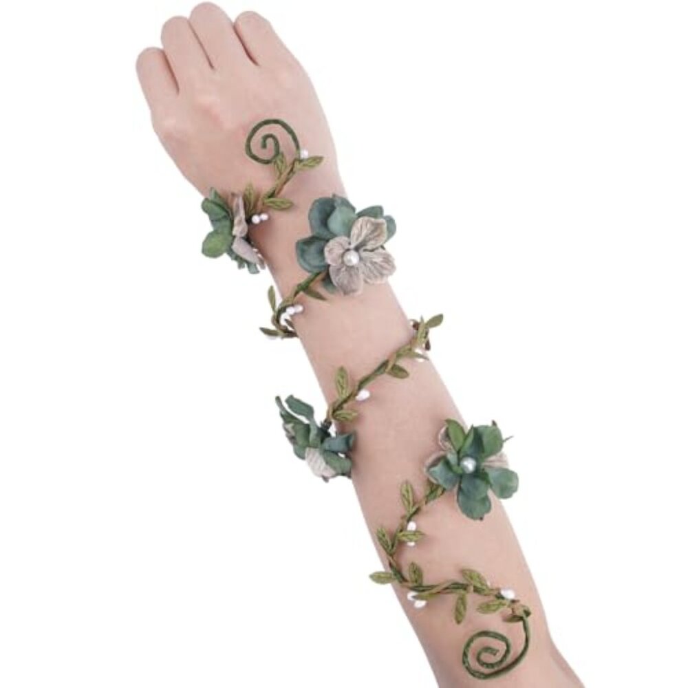 Renaissance Fairy Floral Arm Wrap